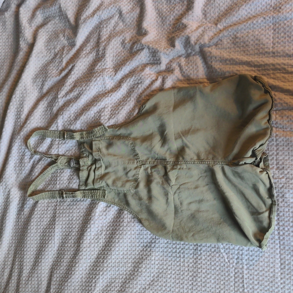 Aerie green overalls